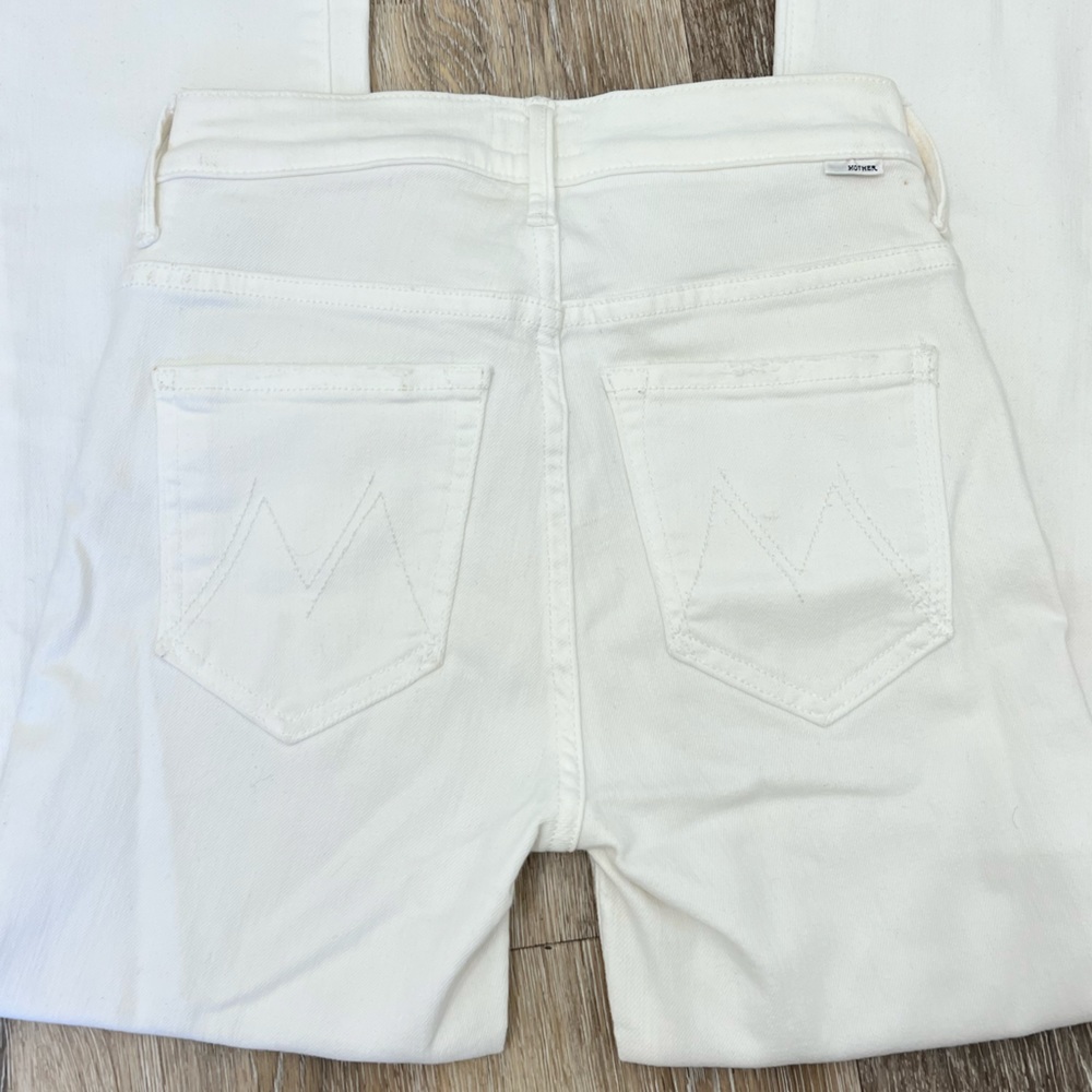 Insider white mother denim